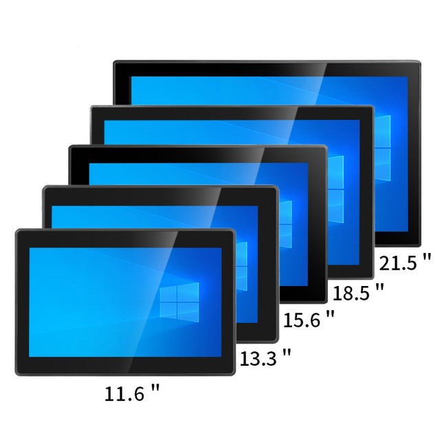Waterproofing 10.1 11.6 12 15 17 18.5 19 21.5 Inch Outdoor 1000NITS Brightness VESA Panel Mount IndustrialTouchscreen Monitor