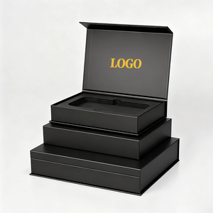 Caja de Regalo Magnética Reciclable con Logotipo Personalizado, Empaque de Cartón Rígido para Accesorios de Teléfono Móvil, Laminación Mate, Portátil e Impermeable - Product Image 2