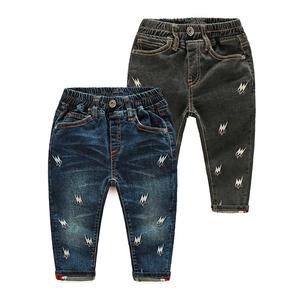 Nouveau style chinois, vente en gros de vêtements pour enfants, pantalons en jean pour filles - Product Image 1