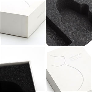 กล่องแข็งแบบมีฝาและฐานสำหรับผลิตภัณฑ์ดูแลแม่และเด็ก บรรจุภัณฑ์กระดาษพร้อมบริการปรับแต่ง  พร้อมแผ่นโฟม EVA สำหรับชุดดูแลเด็ก - Product Image 3