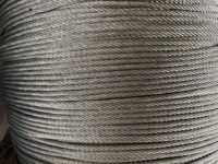 Fabrik-Lieferung Verzinktes Stahlseil 6X12+7FC Faserkern Flexibles Stahlkabel