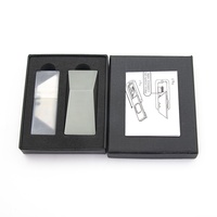 Couteau utilitaire OTF Cybertruck à ouverture automatique par carte, mini-outil anti-stress en aluminium CNC de haute qualité