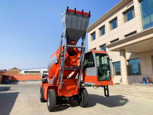 Mélangeur de ciment diesel <span class=keywords><strong>4m</strong></span> ³ officiel Offre Spéciale de bétonnière à chargement automatique dans le monde entier - Product Image 5