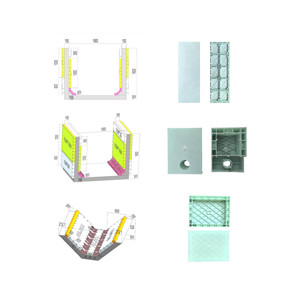 Hfsy bền chất lượng cao máng xối nhựa ván khuôn xi măng rỗng nhựa ván khuôn máy khuôn cho ván khuôn nhựa cho bê tông - Product Image 2