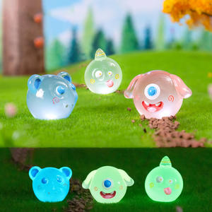 Hars Kleine Duivel Elf Glow In Nacht Lichtgevende Plastic Ambachten Fee Tuin Decoratie Mysterie Accessoire Miniaturen Speelgoed Beeldjes - Product Image 1