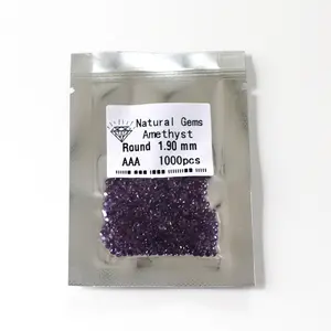 Wuzhou LS Jewelry Natural AAA Amethyst gem wholesale price