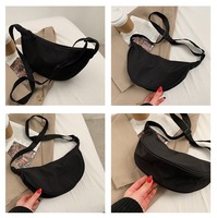 Sunshine Crescent Crossbody Bag Halve Maan Schoudertas Dames Verstelbare Riemen Rits Sluiting Groothandel Fabriek