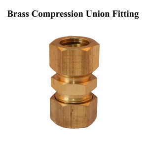 Componentes Personalizados YOD, Servicio <span class=keywords><strong>de</strong></span> Mecanizado CNC <span class=keywords><strong>de</strong></span> Precisión, Conector <span class=keywords><strong>de</strong></span> Latón, Unión <span class=keywords><strong>de</strong></span> Compresión, Accesorio <span class=keywords><strong>de</strong></span> 1/8 a 1 Pulgada para Agua, Aire y <span class=keywords><strong>Gas</strong></span>, NSF/ - Product Image 2