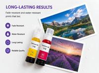 Tinta EBEST Ink Factory 115, Botella de Tinta Compatible con Impresoras Epson L8160 L8180, Tinta de Recarga a Base de Agua