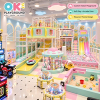 Équipement de terrain de jeu d'aventure intérieur personnalisé, labyrinthe modulaire multi-niveaux pour enfants, centre commercial de jeux souples clé en main, conforme aux normes ASTM