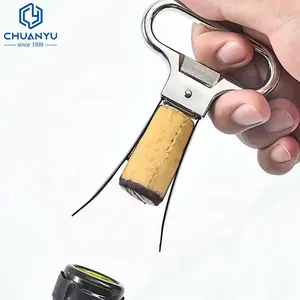 Fashional thiết kế rượu vang đỏ rượu sâm banh nhà bếp Bar corkscrew hai prong rượu vang Opener nút chai rượu vang Opener