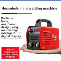 Nouvelle machine à souder MMA à inverseur IGBT entièrement automatique, mini portable, 220V, pour usage domestique, 20-140A, ensemble complet
