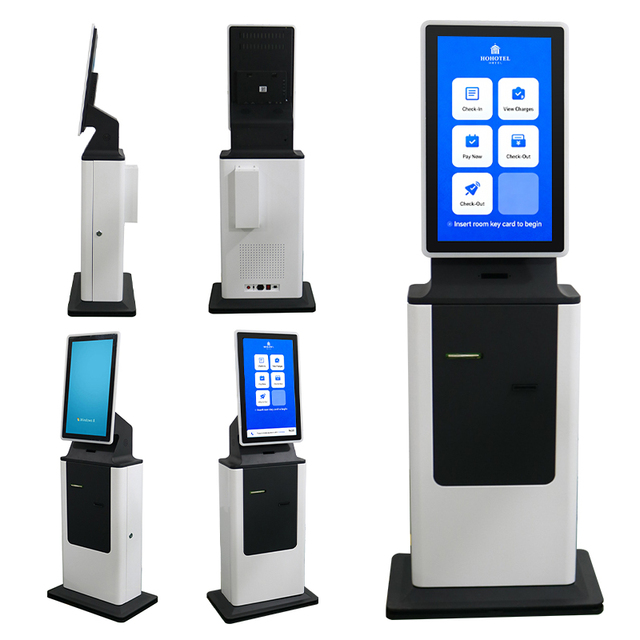 Floor Standing Electronic Payment System Arcade Game Automatic Parking Ticket Credit Card Cash Coin Self Payment Machine Kiosk