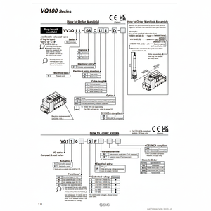 Collecteur pneumatique SMC VV3Q11-06CU2 pièces pneumatiques - Product Image 1