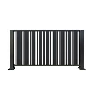 Moderne schlanke Aluminium-Außen balustrade für Deck & Patio Rostfrei und Handlauf für Veranda & Treppe - Product Image 2