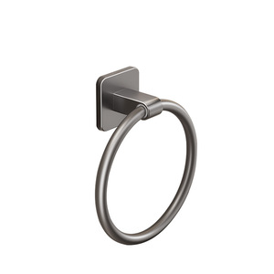 ที่แขวนผ้าเช็ดตัวแบบติดผนัง Shu Zheng ทำจากสแตนเลสทรงกลม สำหรับห้องน้ำ ที่แขวนผ้าเช็ดมือ - Product Image 5