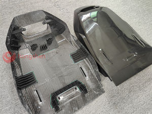 Kit carrozzeria in fibra di carbonio a secco per sedili auto in <span class=keywords><strong>Lamborghini</strong></span> URUS modificati con copertura interna dello schienale in carbonio a secco e schienale del sedile - Product Image 4