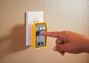 สำหรับเครื่องมัลติมิเตอร์ <span class=keywords><strong>Fluke</strong></span> ST120 เครื่องทดสอบเต้ารับ GFCI พร้อมเสียงเตือน ประเภทสินค้า มัลติมิเตอร์ - Product Image 6