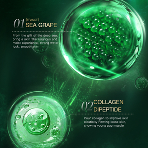 Tinh dầu dưỡng da collagen <span class=keywords><strong>peptide</strong></span> nho biển nhãn hiệu riêng, chống lão hóa kép, 30ml - Product Image 5