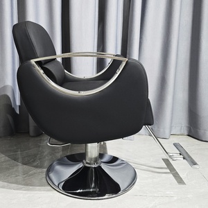 Chaise de <span class=keywords><strong>coiffeur</strong></span> ergonomique et durable, best-seller, réglable en hauteur, pour salon de coiffure, mobilier pour ateliers - Product Image 4