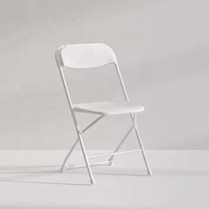 Chaises pliantes en acier noir empilables pour l'extérieur, en gros, <span class=keywords><strong>pas</strong></span> chères, pour les événements, chaises pliantes et empilables - Product Image 4