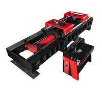 Máquina de Ensayo de Tracción Horizontal CE ISO ASTM, Máquina de Ensayo Universal Hidráulica, Capacidad de 1000KN, Precisión de Nivel 0.5, Marca YIYU