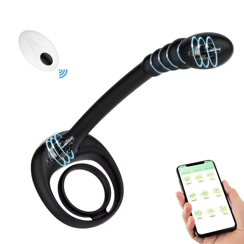 APP noire et télécommande