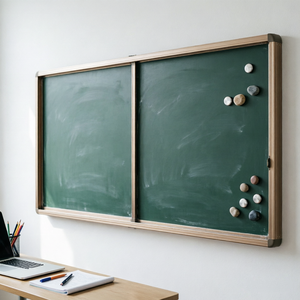 <span class=keywords><strong>Tableau</strong></span> effaçable à sec mural vert à panneau unique avec cadre en aluminium pour bureau <span class=keywords><strong>et</strong></span> salle de classe - Product Image 1