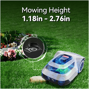 <span class=keywords><strong>Tondeuse</strong></span> à gazon sans fil miniature 2026, dernière génération, télécommande, 1500 m², navigation intelligente, <span class=keywords><strong>tondeuse</strong></span> automatique pour jardin/cour, 1 kW, cœur PLC - Product Image 3