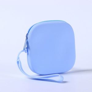 Silicone Storage Large Capacity Waterproof Travel Makeup Wallet and Card Bag Coin <b>Purse</b> Multifunctional <b>Small</b> Item Storage Bag - Product Image 2