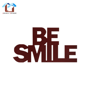 Comercial <span class=keywords><strong>de</strong></span> artesanía <span class=keywords><strong>de</strong></span> madera "Sonrisa" Casa colgando <span class=keywords><strong>de</strong></span> la pared decorativo <span class=keywords><strong>de</strong></span> madera letras <span class=keywords><strong>de</strong></span> madera - Product Image 2