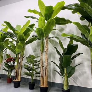 Haute qualité 220cm <span class=keywords><strong>bananier</strong></span> artificiel nouveau Design décor extérieur plante Bosai Option - Product Image 6