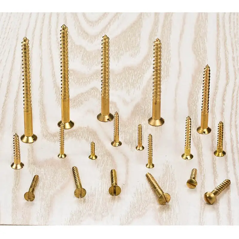 Hot Sale Carbon Steel Cross Recessed Brass Zinc Plated Special Stainless Steel Wood Screw