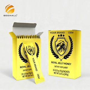 Mật ong sữa ong chúa BEEHALL đóng gói riêng lẻ với nhân sâm và Maca - Product Image 4