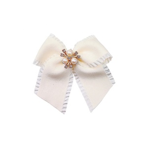 Accessoires pour cheveux coréens, style frais et doux, nœud multicolores en couleur unie, pince à cheveux fantaisie, barrette à nœud en ruban pour jeunes filles - Product Image 2