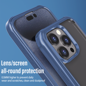 2024 nóng bán skyqi trong suố<span class=keywords><strong>t</strong></span> điện thoại di động trường hợp TPU chống sốc hai mặ<span class=keywords><strong>t</strong></span> kính cho cho 16 cộng với 15 14 13 12 11 Pro Max - Product Image 3