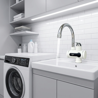 Robinet d'eau chaude électrique de luxe pour cuisine moderne 220V, robinet d'eau chaude instantanée au design innovant, chauffe-eau portable