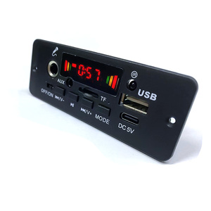 2*5W Amplificador DIY MP3 Decodificador Placa <span class=keywords><strong>Bluetooth</strong></span> Music Player Carro FM Módulo de Rádio Microfone TF USB Módulo Amplificador MP3 - Product Image 2