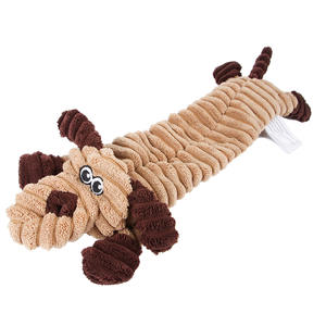 Juguetes Masticables Sin Relleno para Cachorros y Perros Pequeños a Medianos, Juguete Chillón para Mascotas, Juguete de Peluche Interactivo con Sonido para Perros - Product Image 2