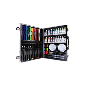 Ensemble de <span class=keywords><strong>dessin</strong></span> d'art en carton haute densité de 66 pièces Kit de peinture colorée avec marqueurs d'artiste <span class=keywords><strong>pour</strong></span> enfants et adolescents - Product Image 1