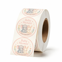 Étiquette autocollante personnalisée imperméable OEM fiable de l'usine Jinyu pour boîte cadeau de confirmation