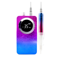 Yumely Stylo de manucure électrique professionnel haute précision 35000 tr/min 25W avec moteur ABS, portable et multi-tension