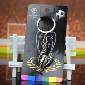 Llavero Moderno Minimalista <span class=keywords><strong>de</strong></span> Aleación <span class=keywords><strong>de</strong></span> Zinc con Copa <span class=keywords><strong>de</strong></span> Hércules, Copa del Rey, Adorno <span class=keywords><strong>de</strong></span> la Liga <span class=keywords><strong>de</strong></span> Campeones, Souvenir - Product Image 2