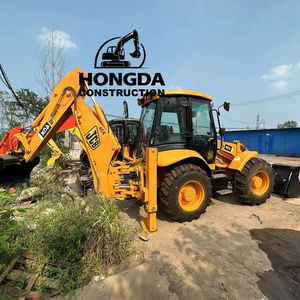 Chargeuse-pelleteuse JCB 4CX d'occasion, moteur essence, connectivité IoT, roulement moteur, boîte de vitesses, pompe, charge nominale 9 tonnes, 92 kW - Product Image 1