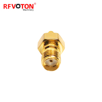Adaptador Coaxial RF de 50 ohmios para Aplicaciones de Radiofrecuencia, Conector Coaxial SMA Hembra a MMCX Macho