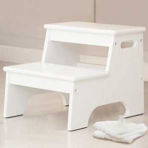 เก้าอี้ไม้2ขั้นตอนสำหรับเด็กวัยหัดเดินห้องนอนโรงเรียนอนุบาลบ้านไร่ - Product Image 4