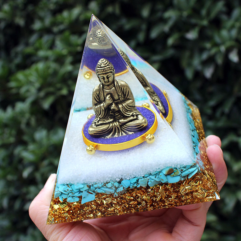 Buddha statue turquoise