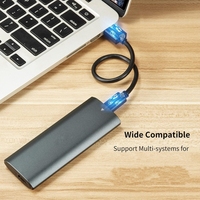 Mise à niveau des disques durs pour ordinateurs portables et de bureau 128 Go 256 Go 512 Go 1 To 2 To 4 To Disque SSD avec port d'extension USB Interface PC
