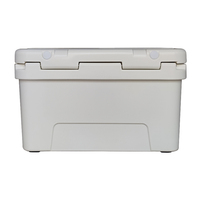 Glacière rigide durable isolée 45QT, glacière rotomoulée portable, congélateur pour le camping, les sports de plein air