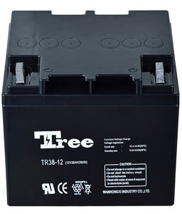 유지 보수 무료 agm 납산 배터리 12v 38ah 40ah <span class=keywords><strong>6</strong></span> <span class=keywords><strong>fm</strong></span> <span class=keywords><strong>38</strong></span> UPS 오프 그리드 전원 시스템 용 태양열 저장 배터리 - Product Image 2